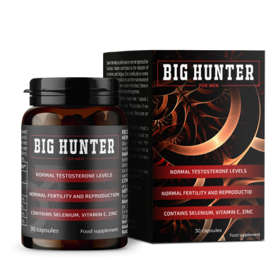 BigHunter - капсули за лечение на простатит | ниска цена